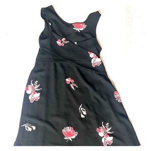 Floral maternity dress